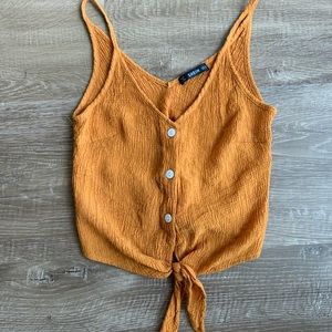 Spaghetti Strap Crop Top